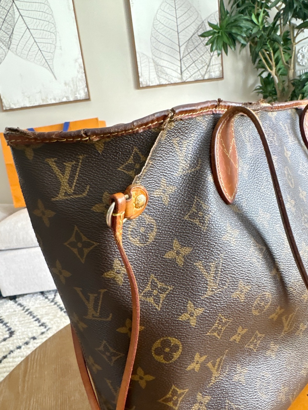 Authentic Louis Vuitton Monogram Mm Made in USA. ( COA ) SD4099 - Picture 6 of 14
